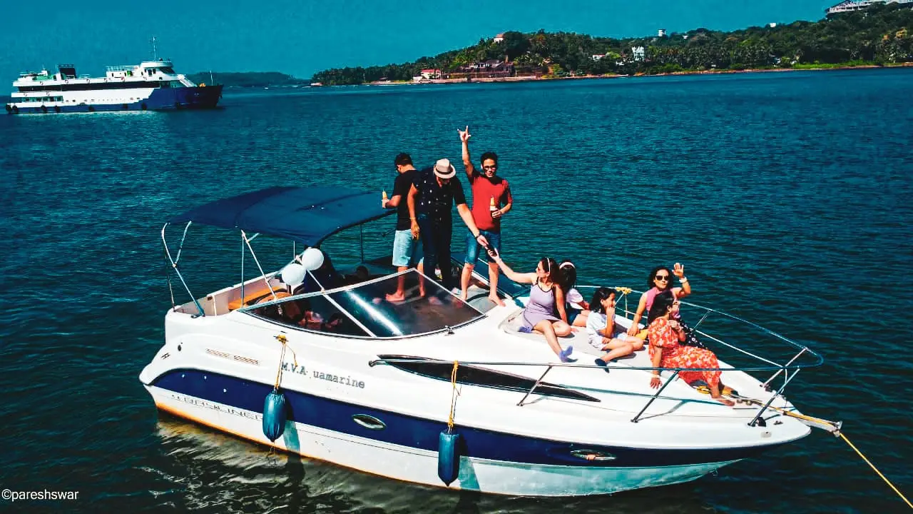 South Goa Sail Experience on Aquamarine Yacht | 8 Pax | Goa